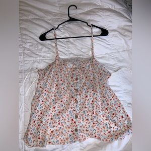 Women’s spaghetti strap tank top.